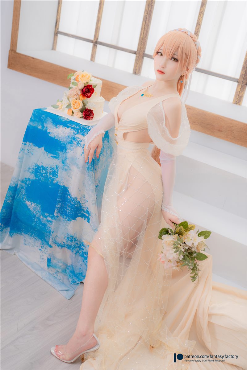 图片[2]-Fantasy Factory小丁 – Ots-14 Wedding dress [32P-127MB]-聚合资源网